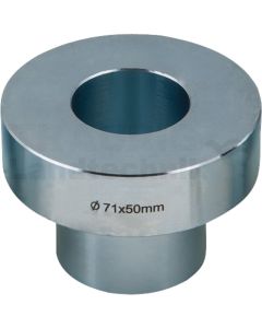 Druckstück mit Absatz, 71 x 50 mm