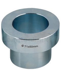 Druckstück ohne Absatz, 71 x 50 mm