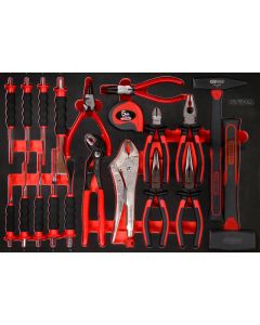 Einlage Zangen, Hammer und Meißel