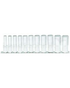 3/8" 12kant-Stecknuss-Satz,lang 11-tlg.