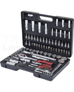 1/4" + 1/2" Steckschlüssel-Satz