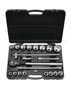 3/4" Steckschlüssel-Satz, 21-tlg.