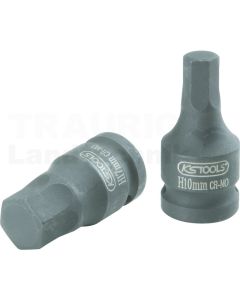 1/2" Kraft Bit-Stecknuss Innen6kant,17m