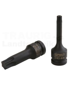 1/ 2" Kraft Bit Stecknuss TX, lang, T55