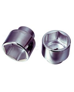 1" Sechskant Stecknuss, kurz, 38mm