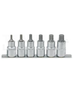 1/2" Bit Stecknusssatz XZN, 6tlg M5-M14