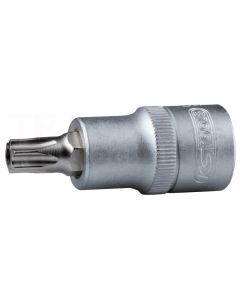 1/ 2" Bit Stecknuss TX m. Bohrung, TB20