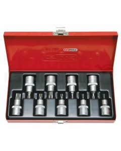 1/2" Bit Stecknuss Satz T x m. Bohrung