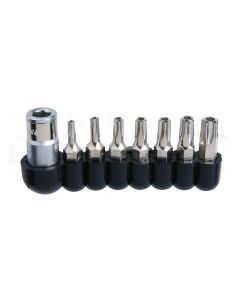 1/4" Bit Satz 5stern m. Bohrung