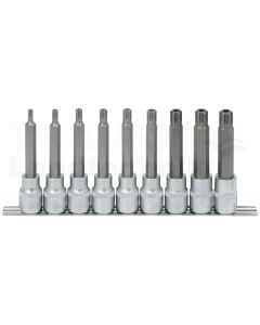 1/2" RIBE-Bit Stecknuss Satz, lg