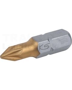 1/4" TiN Bit, 25mm, PZ3