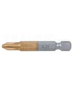 1/4" TiN Bit, 50mm, PH2, 5er Pack