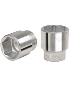 3/4" Sechskant-Stecknuss, kurz, 18 mm