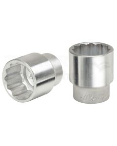 3/4" Zwölfkant-Stecknuss, kurz, 1.13/16"