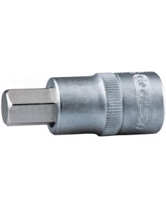 3/4" Bit-Stecknuss Innen6kant, kurz,14m