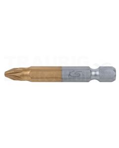 1/4" TiN Bit, 50mm, PZ2, 5er Pack