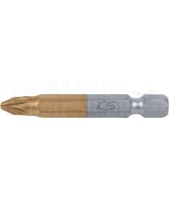 1/4" TiN Bit, 50mm, PZ3