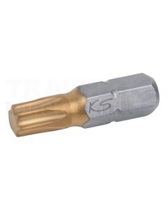 1/4" TIN Bit TX, 25mm, T25, 5er Pack