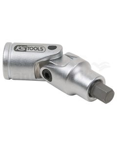 3/8" Bit-Stecknuss mit Gelenk für Innensechskant-Schrauben am Bremssattel, 7mm