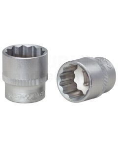 3/8" 12-kant-Stecknuss, 17mm