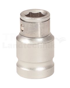 1/2" Bit-Adapter Stecknuss m. Spannring