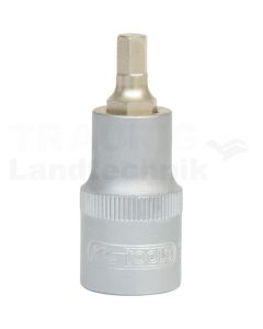 1/2" Bit-Stecknuss Innensechskant, kurz, 3/4"
