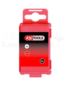 1/4" Bit TRIWING, 75mm, #2, 5er Pack