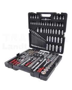 1/4"+3/8"+1/2" Steckschlüssel-Satz