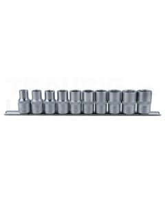 SK-Stecknuss-Satz,1/2" CLASSIC 10-tlg.