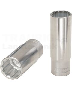 1/2" 12-kant-Stecknuss, lang, 10mm