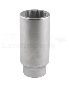 1/2" 12-kant-Stecknuss, lang, 24mm