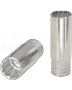 1/2" 12-kant-Stecknuss, lang, 7/8"