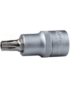 1/ 2" Bit Stecknuss TX m. Bohrung, TB10