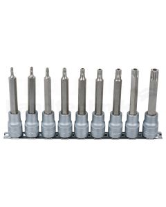1/2" Bit Stecknuss Satz T x m. Bohrung