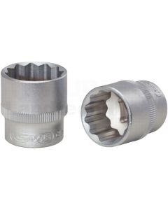 3/8" 12-kant-Stecknuss, 1/4"