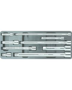 Chrome+ Verlaengerung-Satz, 9-teilig 1/4