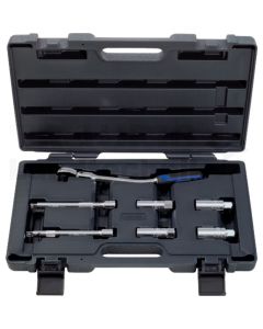 3/8" CHROME+Zündkerzen-Service Satz