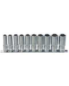 1/2" CHROME+SK-Stecknuss Satz, lg