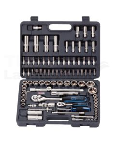 1/4" +1/2" CHROME+Steckschlüssel Satz