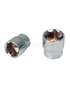 1/ 2" CHROME+ Sechskant Stecknuss, 11mm