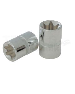 1/2" CHROMEplus® TX-E-Stecknuss, E22