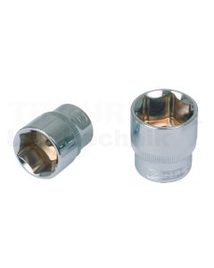 1/2" CHROME+SK-Stecknuss,1 1/8"