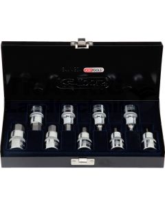 1/2" CHROME+Bit Stecknuss Satz InnenSK