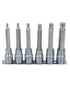 1/2" CHROME+Bit Stecknuss Satz x ZN, lg