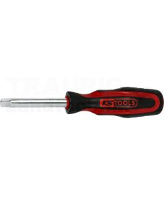 1/4" Chrome + Vierkant-Schraubendreher