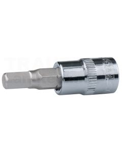 1/4" CHROME+Bit Stecknuss InnenSK,7mm