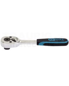 1/ 4" CHROME+ Bit-Umschaltknarre, 115mm