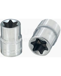1/4" CHROMEplus® TX-E-Stecknuss, E10