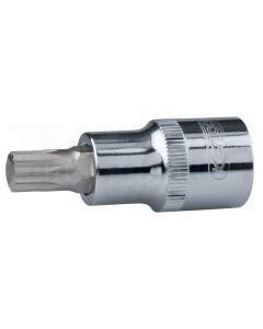 1/ 2" CHROME+ Bit Stecknuss XZN, M16