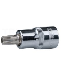 1/2" CHROME+Bit Stecknuss TX